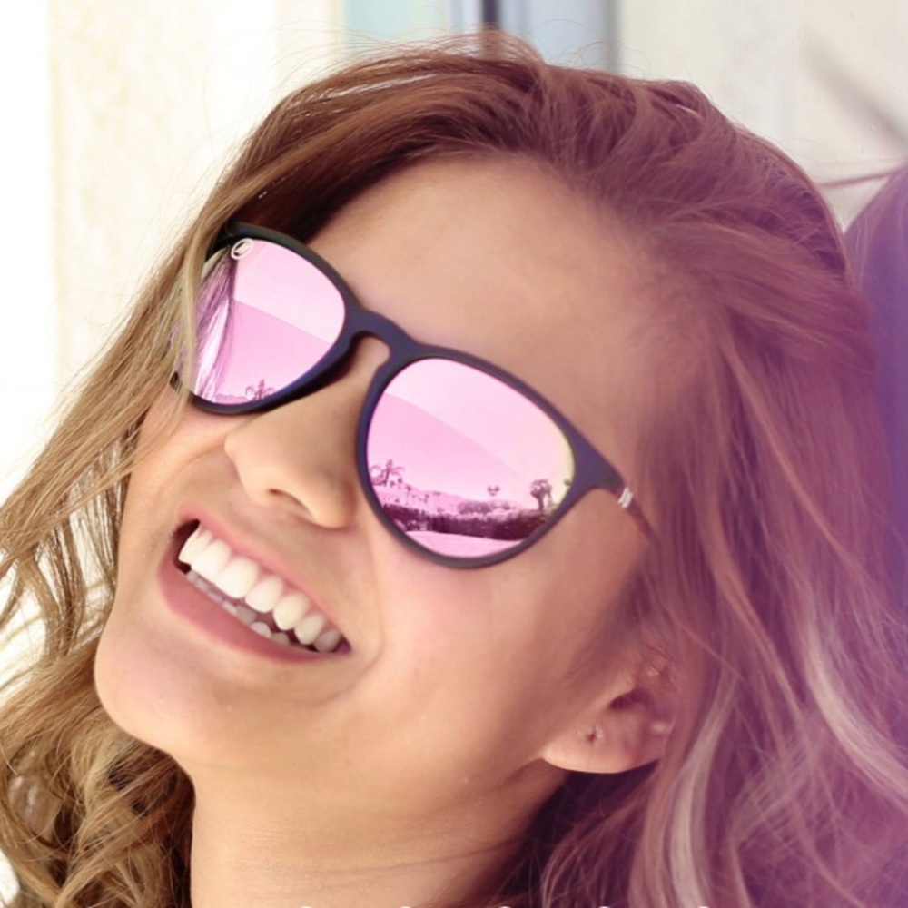 Blenders Rose Gold Sunglasses